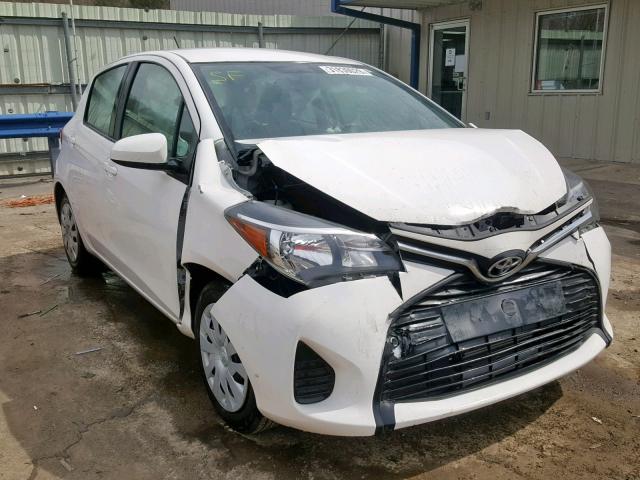 VNKKTUD30GA061081 - 2016 TOYOTA YARIS L WHITE photo 1