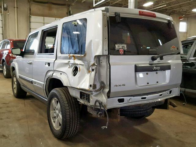 1J8HG48K08C229583 - 2008 JEEP COMMANDER 银色 照片 3