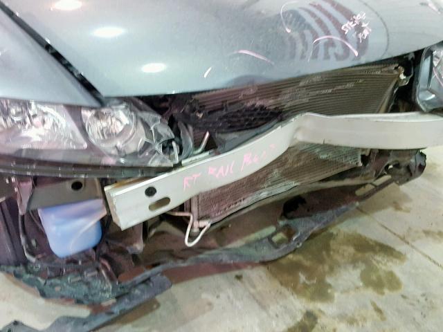 1HGFA16969L002402 - 2009 HONDA CIVIC EXL BLUE photo 9