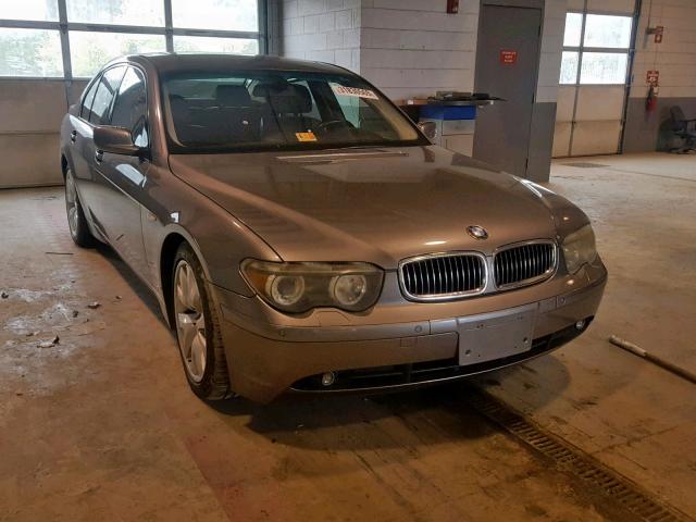 WBAGL63483DP67841 - 2003 BMW 745 I SILVER photo 1