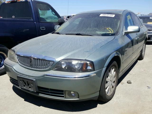 1LNHM86S03Y664637 - 2003 LINCOLN LS GREEN photo 2