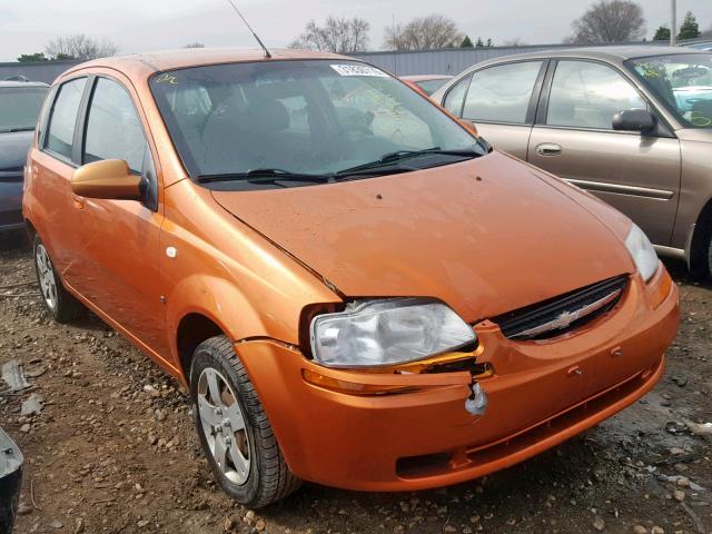 KL1TD66688B074547 - 2008 CHEVROLET AVEO BASE Қызғылт сары фото 1