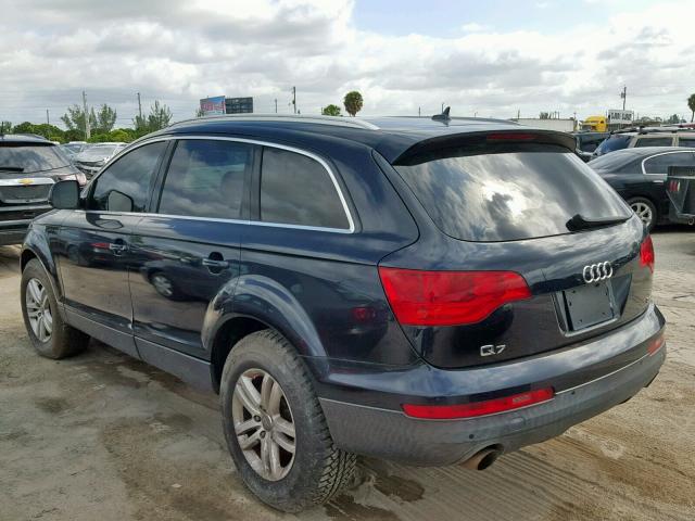 WA1BY74L98D061974 - 2008 AUDI Q7 3.6 QUA BLUE photo 3