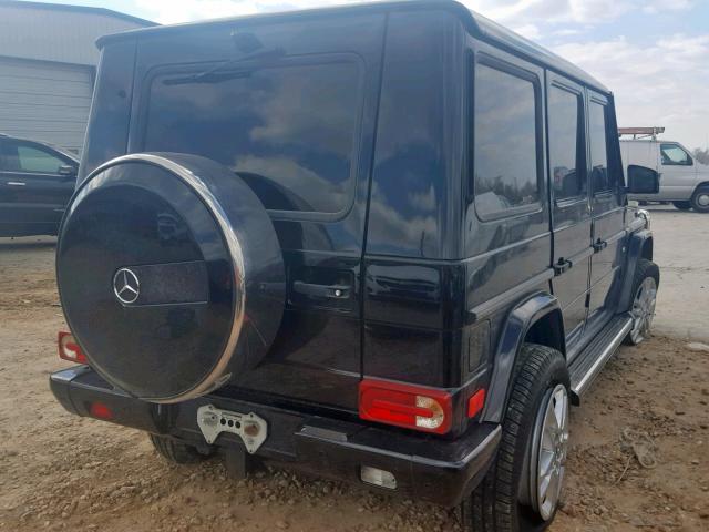 WDCYC3HF4DX212296 - 2013 MERCEDES-BENZ G 550 BLACK photo 4