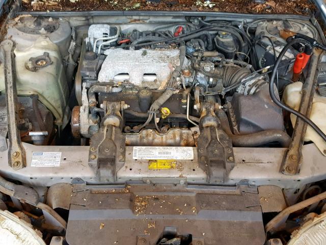 2G1WL52M7T1130969 - 1996 CHEVROLET LUMINA BLUE photo 7