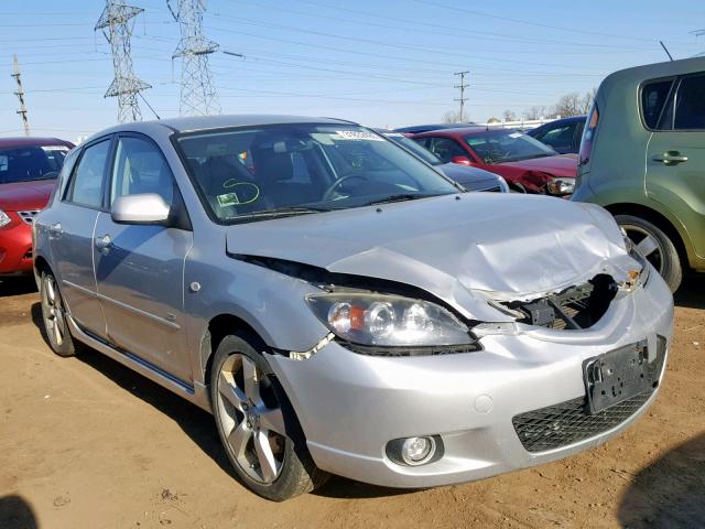 JM1BK343561536485 - 2006 MAZDA 3 HATCHBAC SILVER photo 1