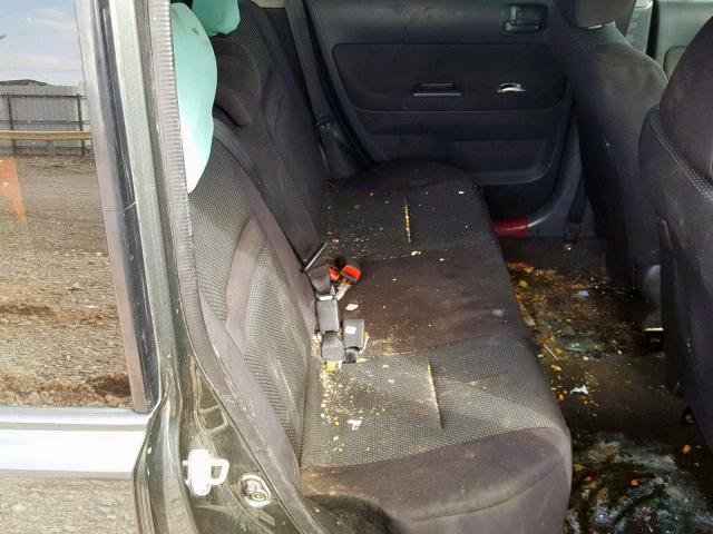 JTLKT324740141398 - 2004 TOYOTA SCION XB CHARCOAL photo 6