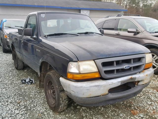 1FTYR10C8XTA26413 - 1999 FORD RANGER BLACK photo 1