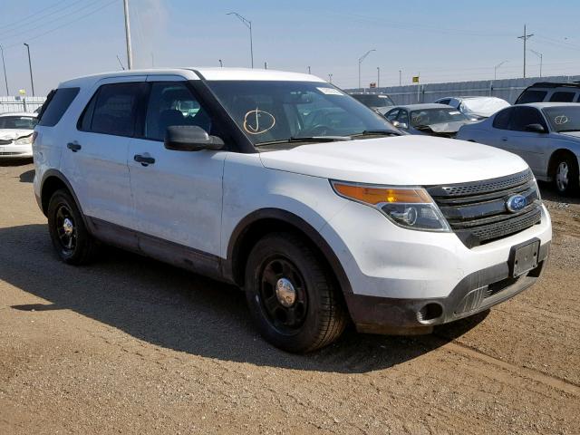 1FM5K8ARXFGC08118 - 2015 FORD EXPLORER P WHITE photo 1