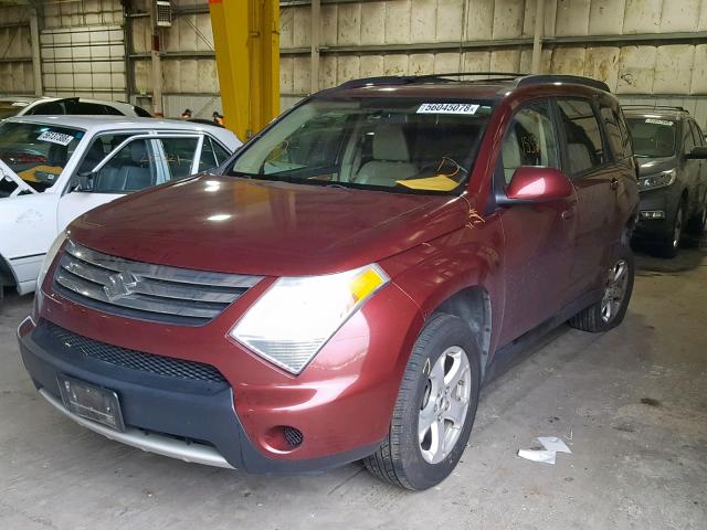 2S3DA417586119605 - 2008 SUZUKI XL7 LUXURY MAROON photo 2