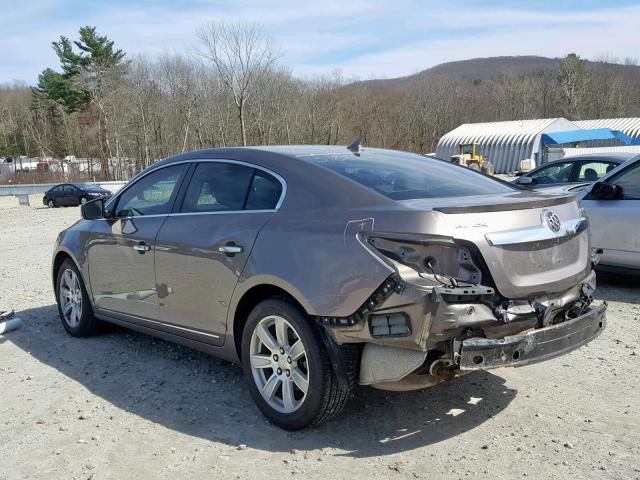 1G4GC5ED5BF156965 - 2011 BUICK LACROSSE C TAN photo 3