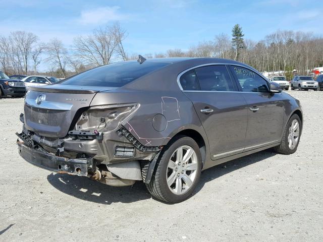 1G4GC5ED5BF156965 - 2011 BUICK LACROSSE C TAN photo 4