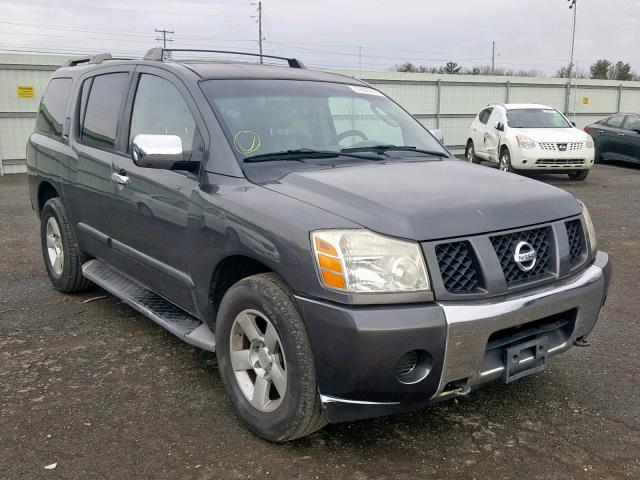 5N1AA08B54N709129 - 2004 NISSAN ARMADA SE GRAY photo 1