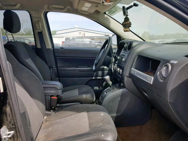 1C4NJCBA1FD104704 - 2015 JEEP COMPASS SP შავი ფოტო 5