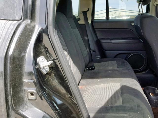 1C4NJCBA1FD104704 - 2015 JEEP COMPASS SP შავი ფოტო 6