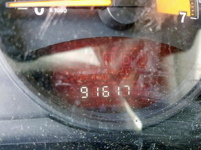 1C4NJCBA1FD104704 - 2015 JEEP COMPASS SP შავი ფოტო 8