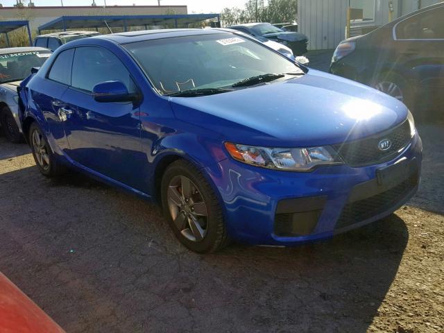 KNAFU6A2XB5333309 - 2011 KIA FORTE EX BLUE photo 1