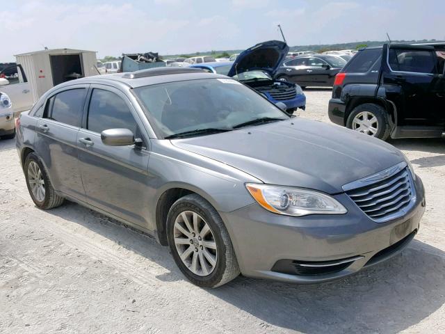 1C3BC1FB4BN618589 - 2011 CHRYSLER 200 TOURIN GRAY photo 1