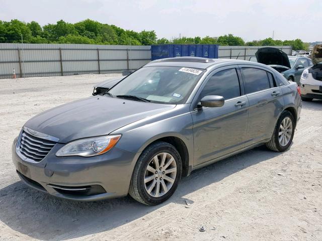 1C3BC1FB4BN618589 - 2011 CHRYSLER 200 TOURIN GRAY photo 2