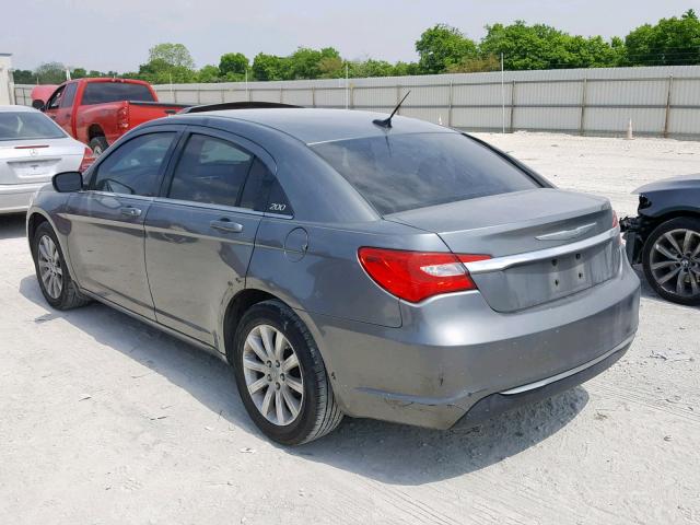 1C3BC1FB4BN618589 - 2011 CHRYSLER 200 TOURIN GRAY photo 3