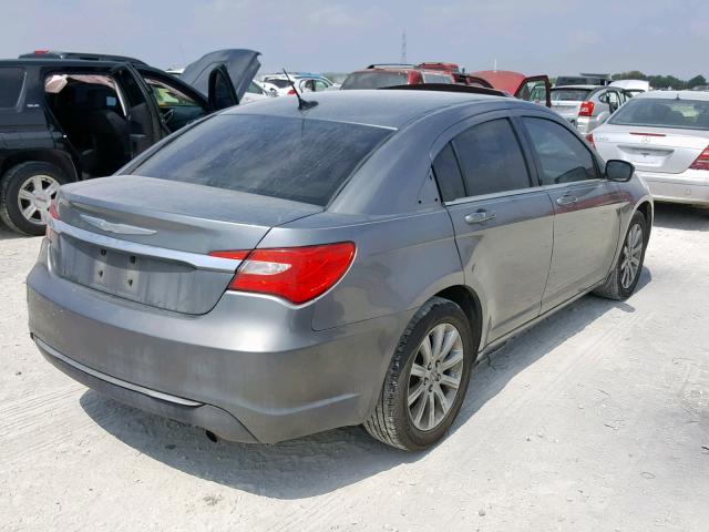 1C3BC1FB4BN618589 - 2011 CHRYSLER 200 TOURIN GRAY photo 4