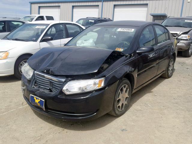 1G8AJ52F95Z107030 - 2005 SATURN ION LEVEL BLACK photo 2