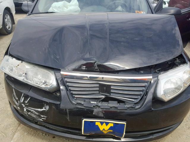 1G8AJ52F95Z107030 - 2005 SATURN ION LEVEL BLACK photo 7