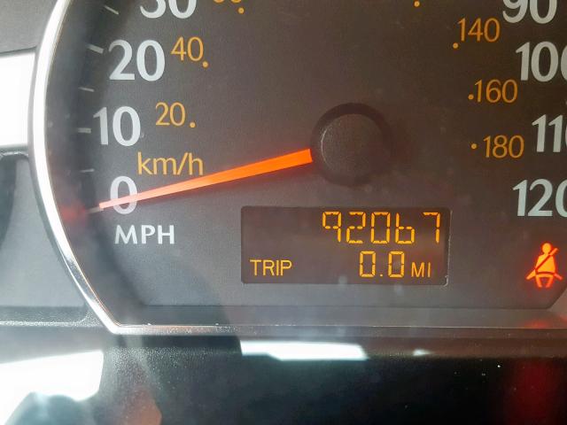 1G8AJ52F95Z107030 - 2005 SATURN ION LEVEL BLACK photo 8