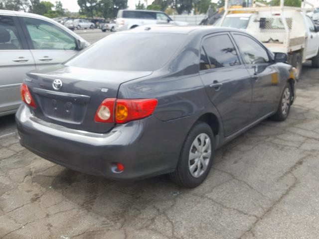 JTDBL40E499054638 - 2009 TOYOTA COROLLA BASE  photo 4