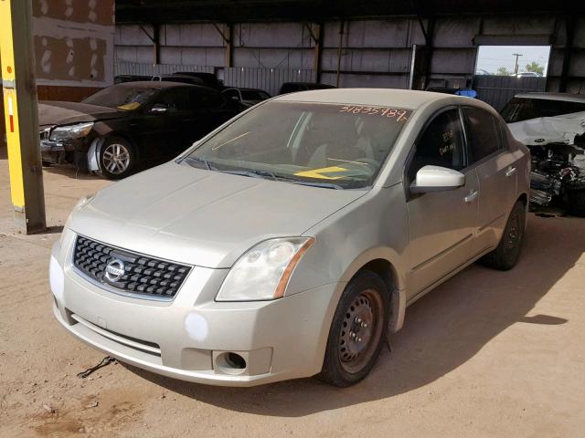 3N1AB61E48L761644 - 2008 NISSAN SENTRA 2.0 GREEN photo 2