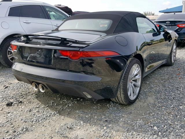 SAJWA6ET3H8K43572 - 2017 JAGUAR F-TYPE BLACK photo 4