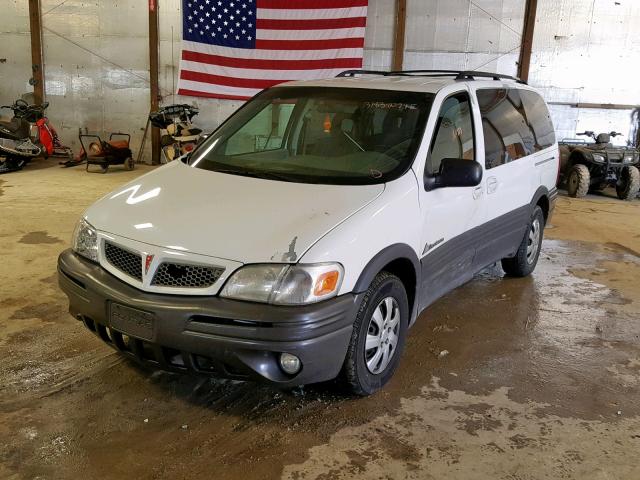 1GMDX03EX2D249336 - 2002 PONTIAC MONTANA WHITE photo 2