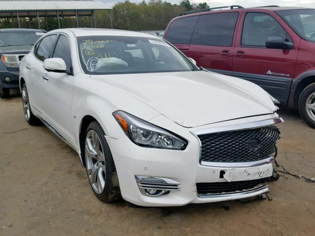 JN1BY1PR0FM831160 - 2015 INFINITI Q70L 3.7 WHITE photo 1