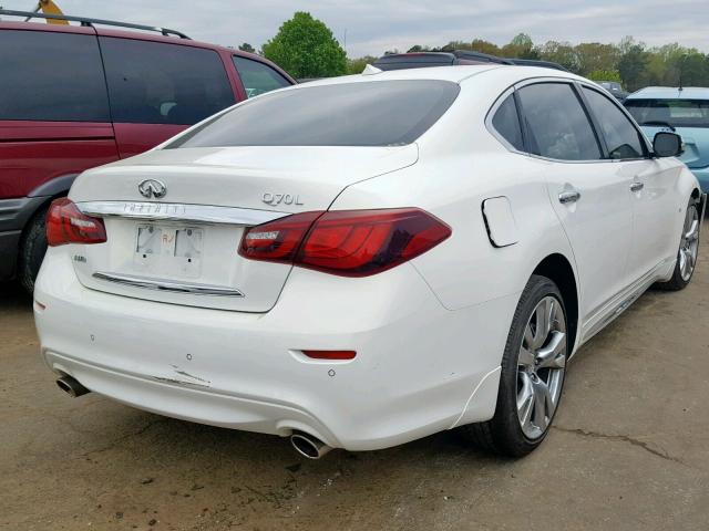 JN1BY1PR0FM831160 - 2015 INFINITI Q70L 3.7 WHITE photo 4