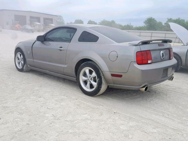 1ZVHT82H695130051 - 2009 FORD MUSTANG GT SILVER photo 3