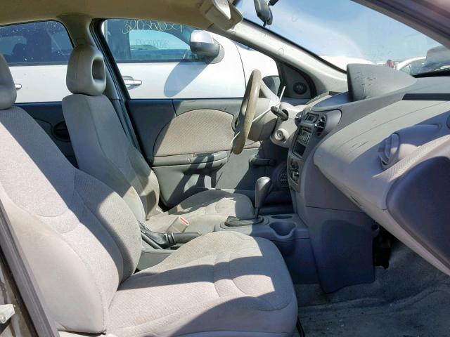 1G8AG52F33Z167476 - 2003 SATURN ION LEVEL SILVER photo 5