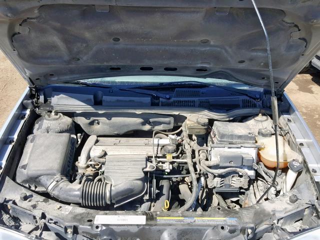 1G8AG52F33Z167476 - 2003 SATURN ION LEVEL SILVER photo 7