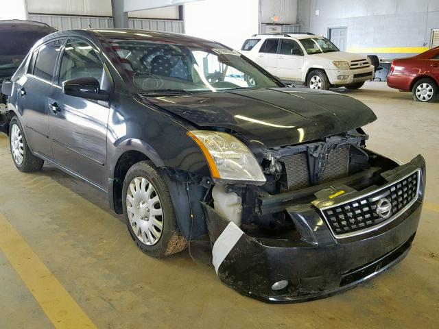 3N1AB61E38L619463 - 2008 NISSAN SENTRA 2.0 BLACK photo 1