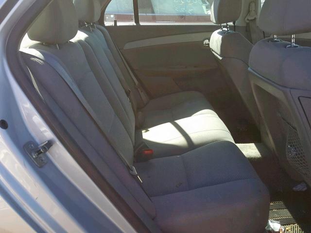 1G1ZG57B39F230853 - 2009 CHEVROLET MALIBU LS SILVER photo 6