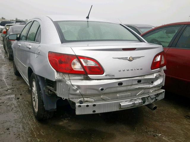 1C3LC56K27N531552 - 2007 CHRYSLER SEBRING TO SILVER photo 3