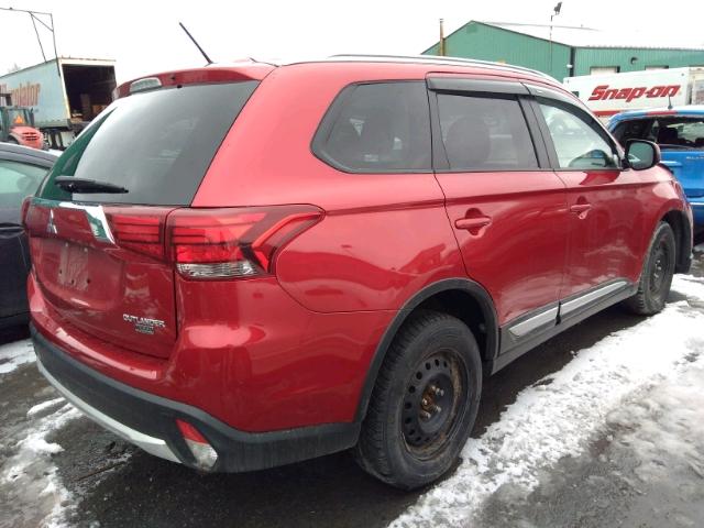 JA4AZ2A38GZ603874 - 2016 MITSUBISHI OUTLANDER RED photo 4