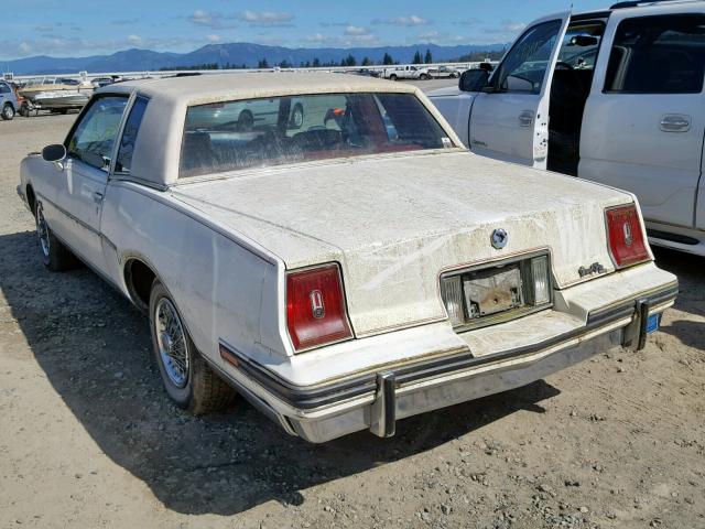 2G2AP37J2B2544151 - 1981 PONTIAC GRAND PRIX 白色 照片 3