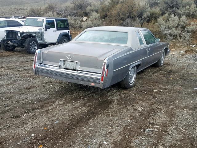 6D47S8Q190913 - 1978 CADILLAC COUPE DEVI GRAY photo 4