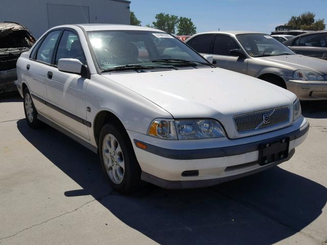 YV1VS2554YF515330 - 2000 VOLVO S40 WHITE photo 1