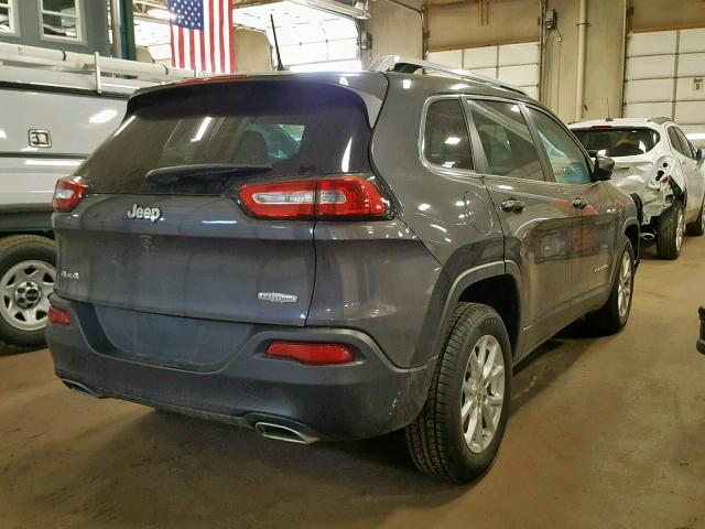 1C4PJMCS8GW104856 - 2016 JEEP CHEROKEE L BLACK photo 4