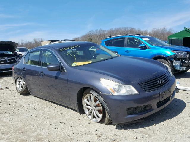 JNKCV61F59M359868 - 2009 INFINITI G37 BLUE photo 1