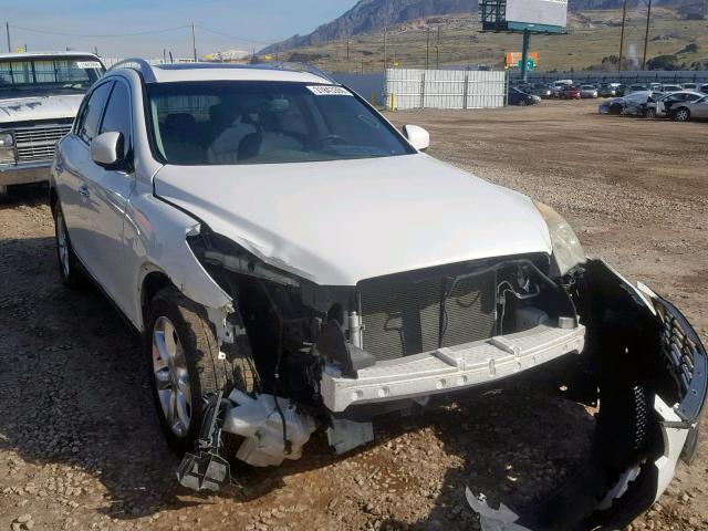 JNKAJ09F88M359950 - 2008 INFINITI EX35 BASE WHITE photo 1
