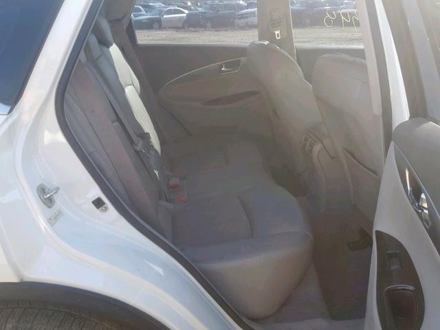 JNKAJ09F88M359950 - 2008 INFINITI EX35 BASE WHITE photo 6