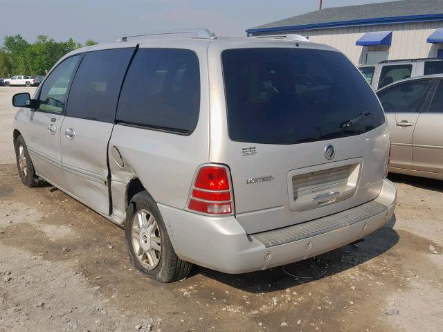 2MRDA22226BJ01585 - 2006 MERCURY MONTEREY L BEIGE photo 3