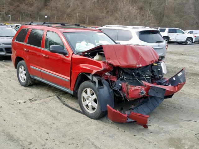 1J8GR48K39C539928 - 2009 JEEP GRAND CHER RED photo 1